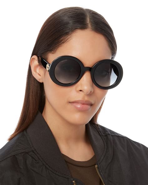 round gucci sungasses|Gucci sunglasses for round face.